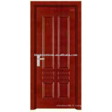 Porte en bois en acier JKD-1077(B) intérieure porte en acier pour une utilisation de la salle de Chine meilleure vente porte